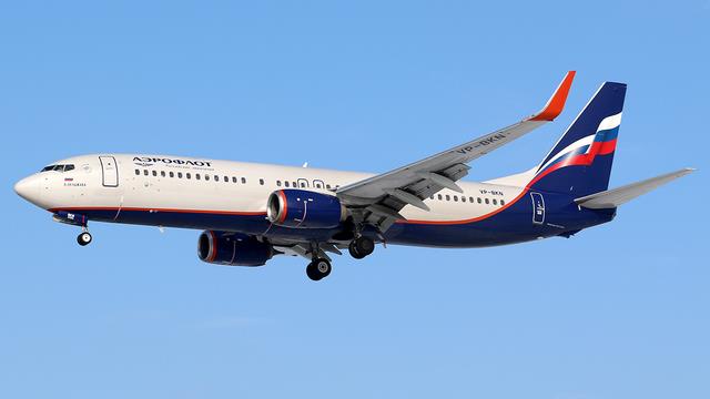 VP-BKN:Boeing 737-800:Аэрофлот